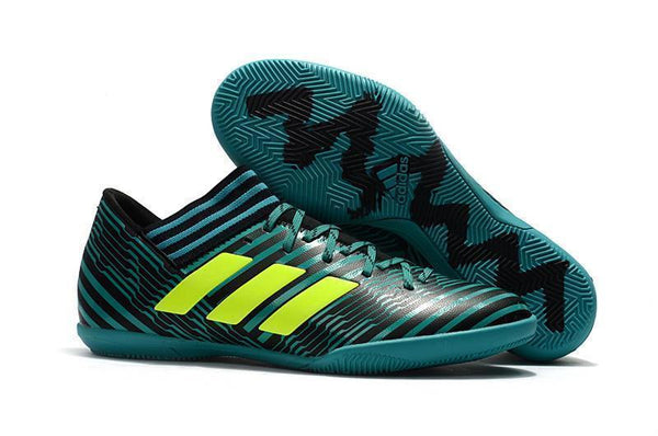 New Adidas Nemeziz Series TF Soccer Cleats Shoes Blue Black Green