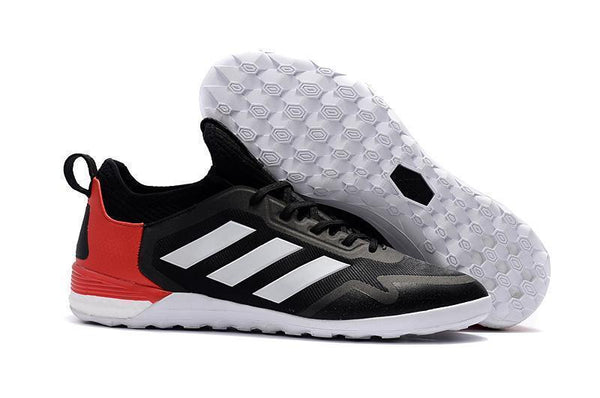 Adidas ACE TF Soccer Cleats Shoes Black Red White