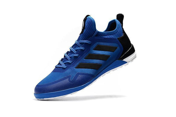 Adidas ACE TF Soccer Cleats Shoes Blue Black White