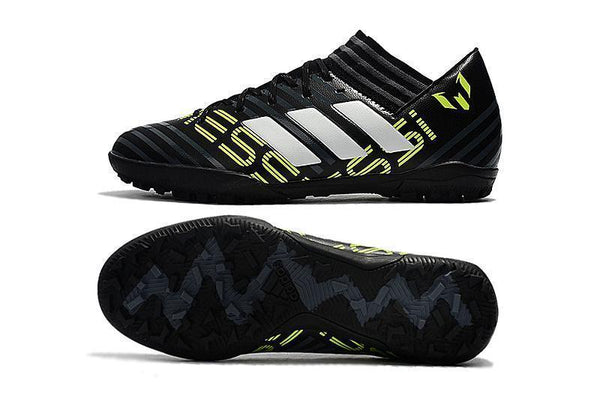 New Adidas Nemeziz Series TF Soccer Cleats Shoes Black Gray Lime White