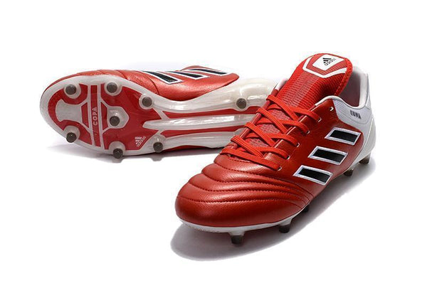 Adidas Copa 17.1 FG Soccer Cleats Shoes Red Black White