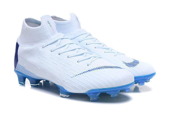 NIKE Mercurial Superfly VI 360 Elite FG Light Blue - SocSports
