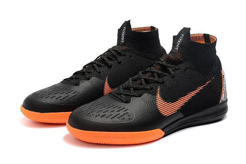 Nike MercurialX Superfly 360 Elite IC Soccer Cleats Black Orange - SocSports