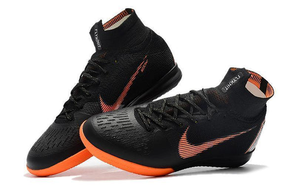 Nike MercurialX Superfly 360 Elite IC Soccer Cleats Black Orange - SocSports