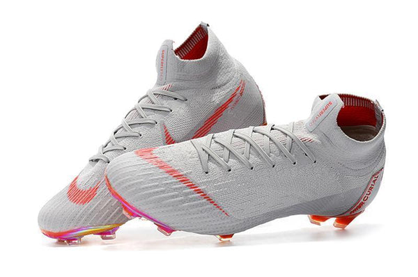 NIKE Mercurial Superfly VI 360 Elite FG Grey Pink - SocSports