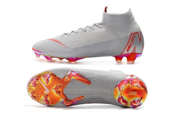 NIKE Mercurial Superfly VI 360 Elite FG Grey Pink - SocSports