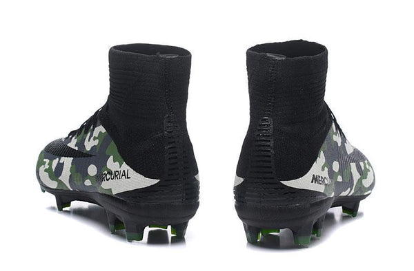 Nike Mercurial Superfly V FG Soccer Cleats Military Camouflage Green - SocSports