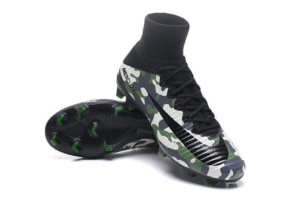 Nike Mercurial Superfly V FG Soccer Cleats Military Camouflage Green - SocSports