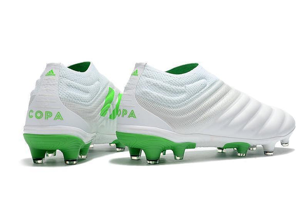 Adidas Copa 19+ FG White Green - SocSports