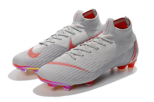 NIKE Mercurial Superfly VI 360 Elite FG Grey Pink - SocSports