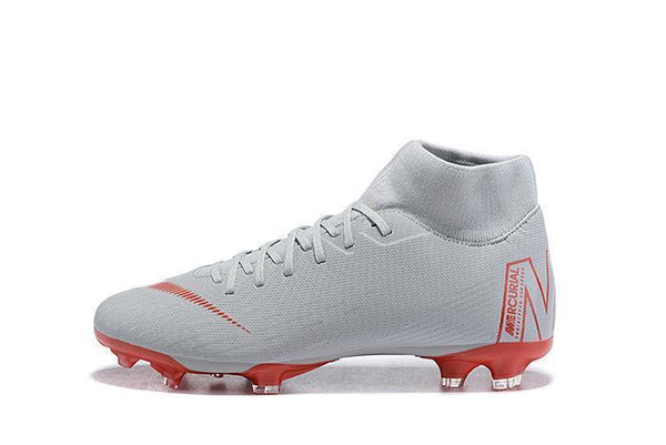 NIKE Mercurial Superfly VI 360 Elite FG Grey Red - SocSports