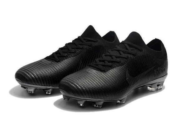 Nike Mercurial Vapor Flyknit Ultra FG Soccer Cleats Black - SocSports