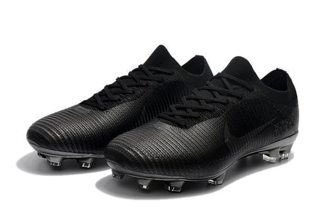 Nike Mercurial Vapor Flyknit Ultra FG Soccer Cleats Black - SocSports