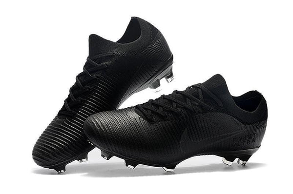 Nike Mercurial Vapor Flyknit Ultra FG Soccer Cleats Black - SocSports