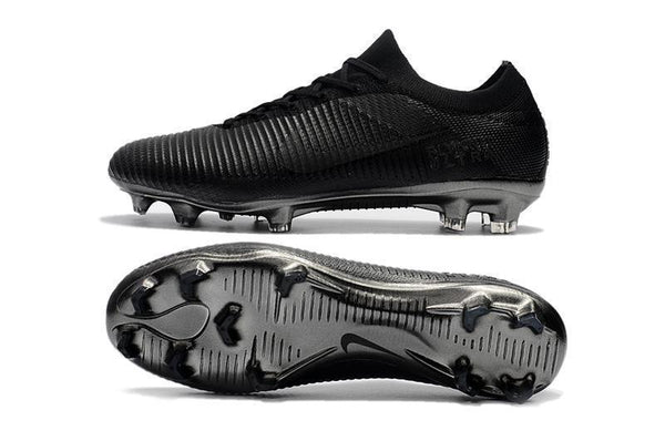 Nike Mercurial Vapor Flyknit Ultra FG Soccer Cleats Black - SocSports