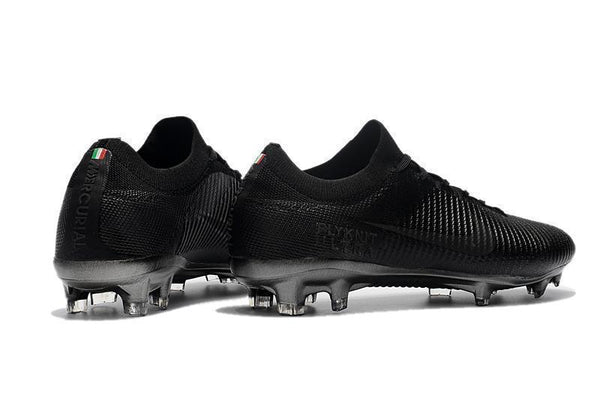 Nike Mercurial Vapor Flyknit Ultra FG Soccer Cleats Black - SocSports