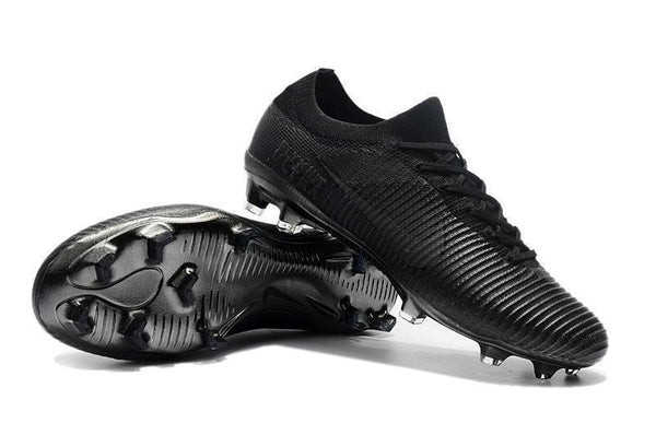 Nike Mercurial Vapor Flyknit Ultra FG Soccer Cleats Black - SocSports