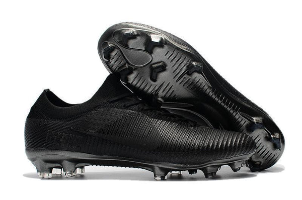 Nike Mercurial Vapor Flyknit Ultra FG Soccer Cleats Black - SocSports