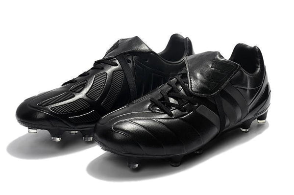 Adidas Predator Mania Champagne FG Soccer Cleats Full Black - SocSports