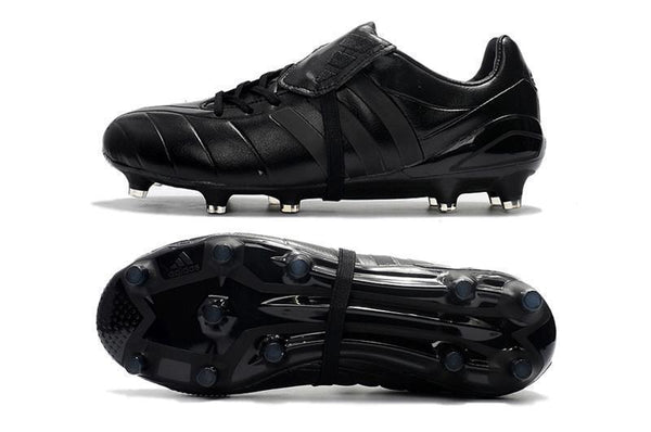 Adidas Predator Mania Champagne FG Soccer Cleats Full Black - SocSports