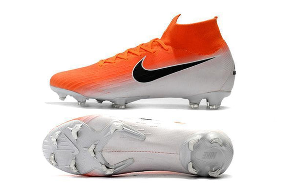 NIKE Mercurial Superfly VI 360 Elite FG Silver Orange - SocSports