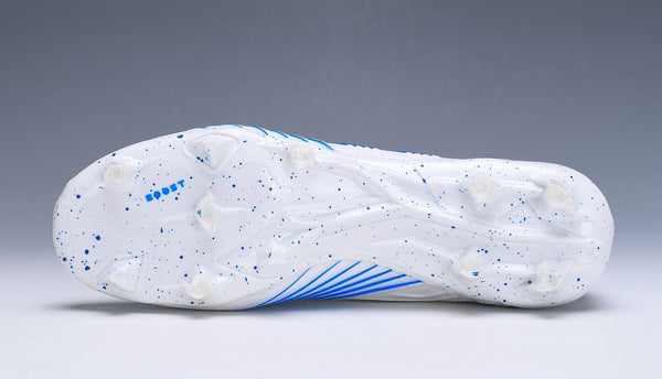 Adidas Predator 19.1 FG White Blue no Lace - SocSports