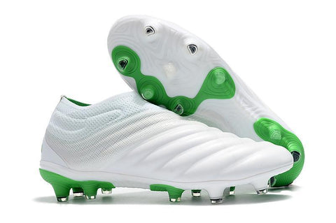 Adidas Copa 19+ FG White Green - SocSports