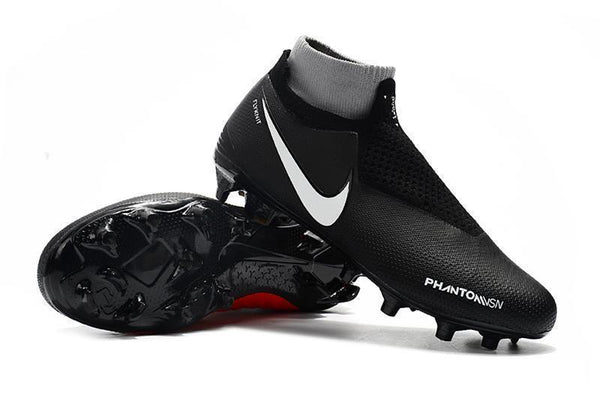Nike Phantom Vision Elite DF FG Black Orange White - SocSports