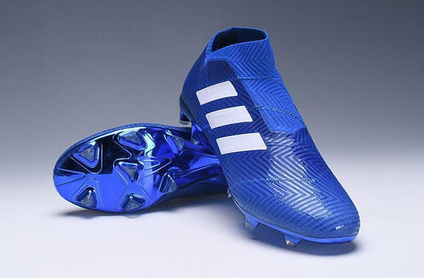 adidas Nemeziz 18+ FG Blue White - SocSports