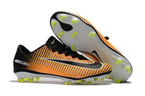 Nike Mercurial Vapor XI FG Soccer Cleats Yellow Black - SocSports