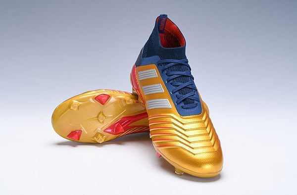 Adidas Predator 19.1 FG Orange Blue - SocSports