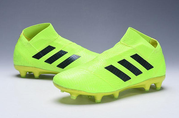 adidas Nemeziz 18+ FG Green Black - SocSports