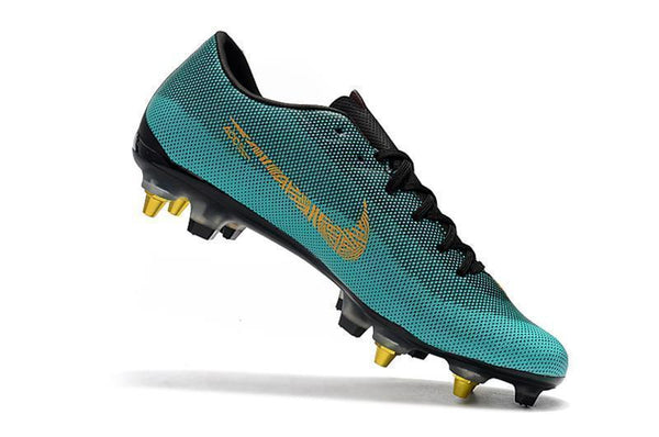 Nike Mercurial Vapor XII PRO SG Blue Gold - SocSports