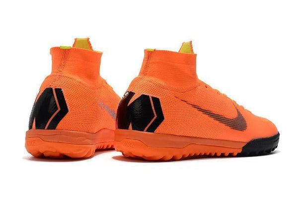 Nike MercurialX Superfly 360 Elite Turf Soccer Cleats Orange Black - SocSports