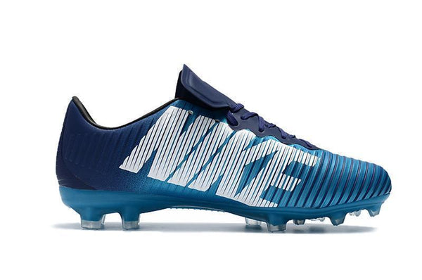 Nike Mercurial Vapor XI FG Soccer Cleats Ice Blue White Black - SocSports
