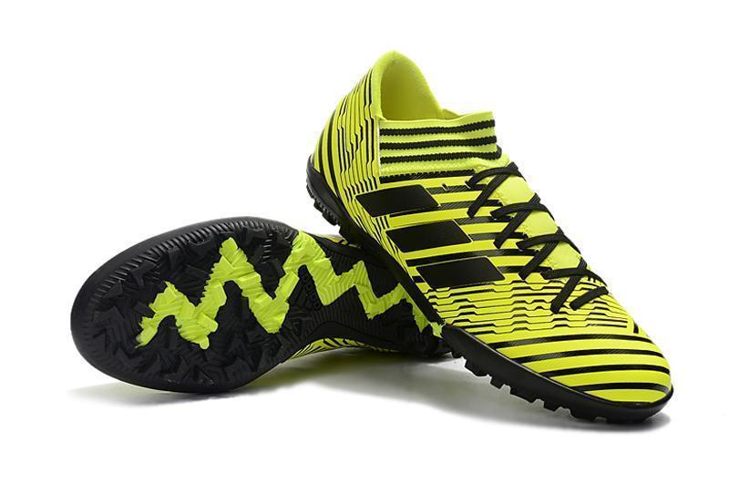 New Adidas Nemeziz Series TF Soccer Cleats Shoes Lime Black