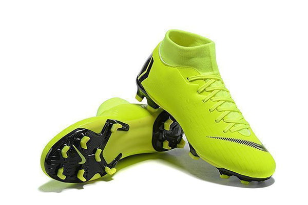 NIKE Mercurial Superfly VI 360 Elite FG Light Green Black - SocSports