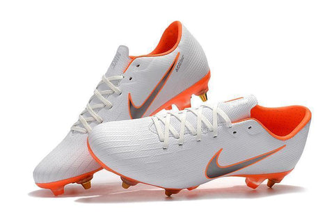 Nike Mercurial Vapor XII PRO SG White Orange - SocSports