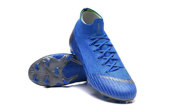 NIKE Mercurial Superfly VI 360 Elite FG Blue W Silver Nike - SocSports