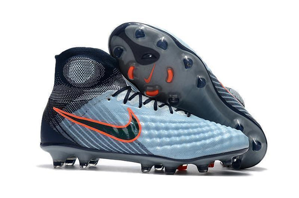 Nike Magista obra II FG Blue Black Orange - SocSports