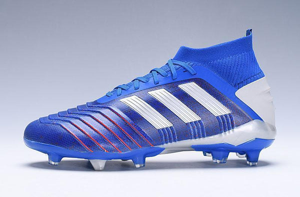 Adidas Predator 19.1 FG Blue Red - SocSports