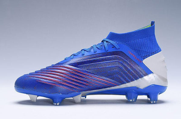 Adidas Predator 19.1 FG Blue Red - SocSports