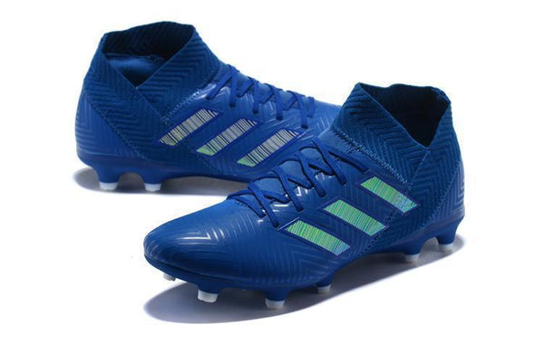 adidas Nemeziz 18.1 FG Blue Green - SocSports