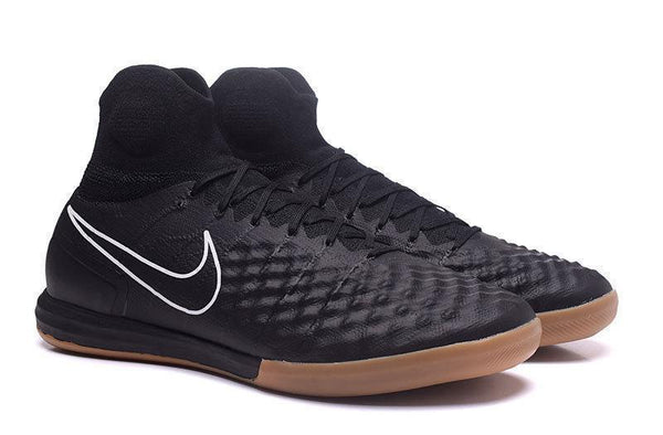 Nike MagistaX Proximo II IC Soccer Shoes Black White Orange - SocSports