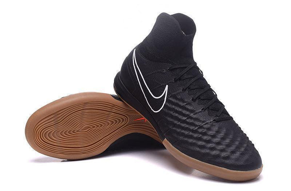 Nike MagistaX Proximo II IC Soccer Shoes Black White Orange - SocSports