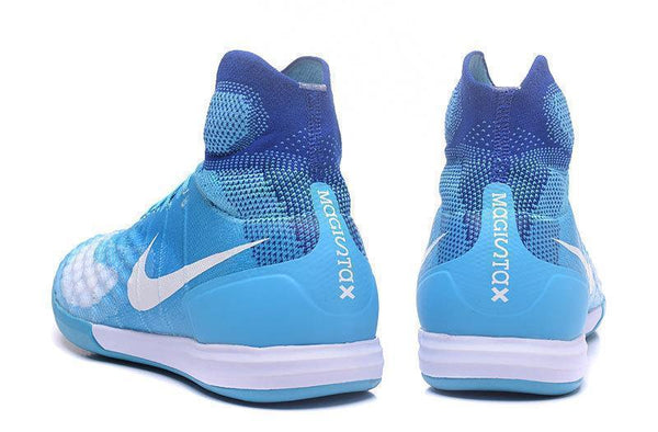 Nike MagistaX Proximo II IC Soccer Shoes Volt Blue White - SocSports