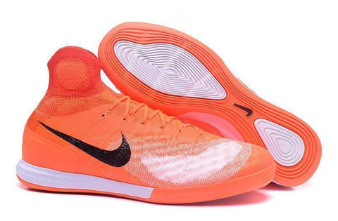 Nike MagistaX Proximo II IC Soccer Shoes Orange White Black - SocSports