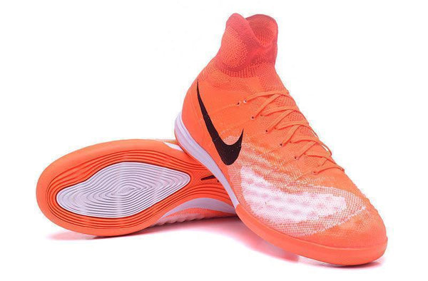 Nike MagistaX Proximo II IC Soccer Shoes Orange White Black - SocSports