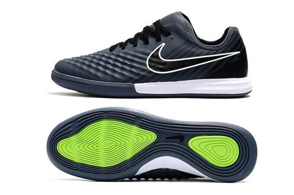 Nike MagistaX Finale II IC Soccer Shoes Black Green - SocSports