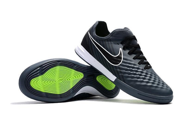 Nike MagistaX Finale II IC Soccer Shoes Black Green - SocSports
